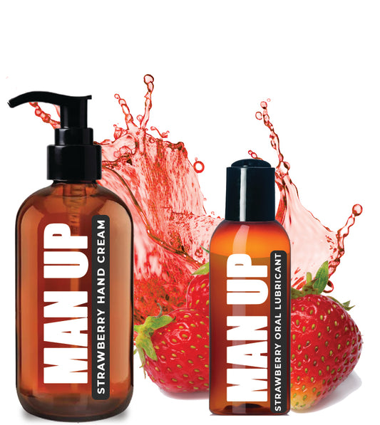 All natural male strawberry lubricant.